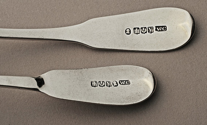 Scottish Provincial Silver Toddy Ladles (3) - Dundee - William Constable